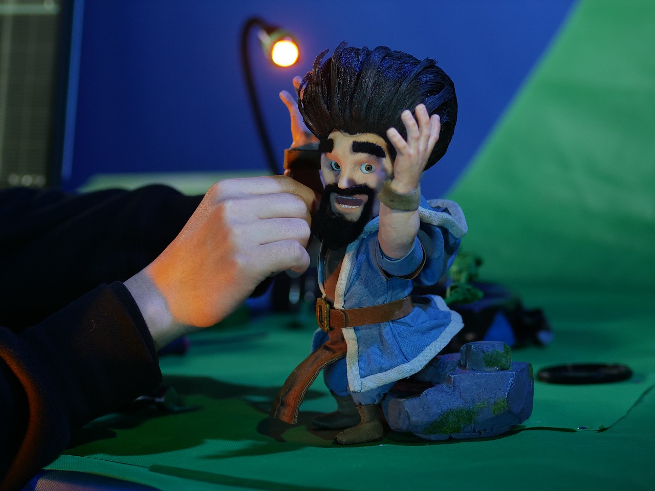 《和巾帼木兰回部落过年》定格动画短片