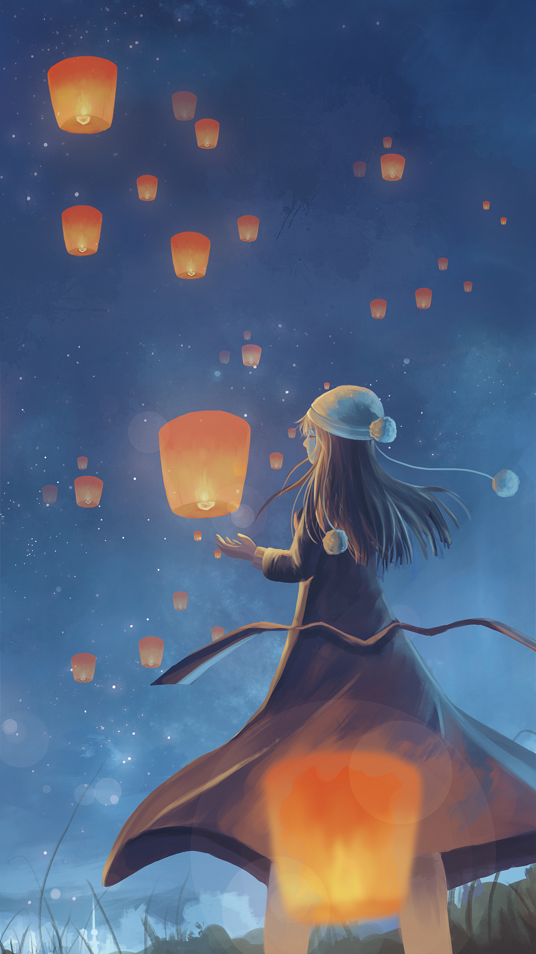 黑夜系列#壁纸#（图ZMTIxNjMyNjMy） - 商业插画 - 站酷设计师三水wm原创素材 - 站酷ZCOOL