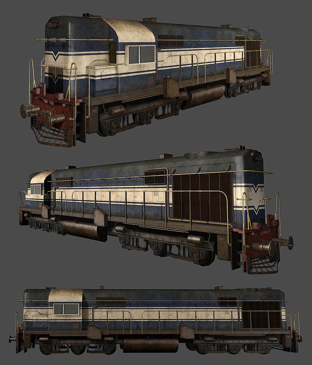 云图学院学生作品3D器械载具