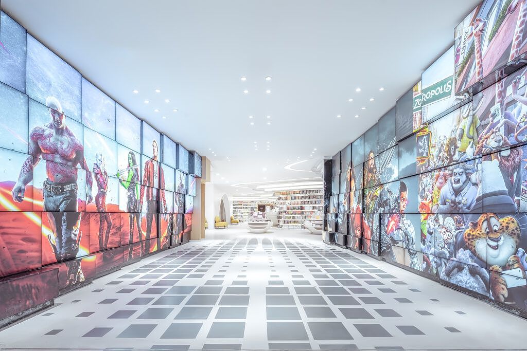 超现代西安书店装修设计