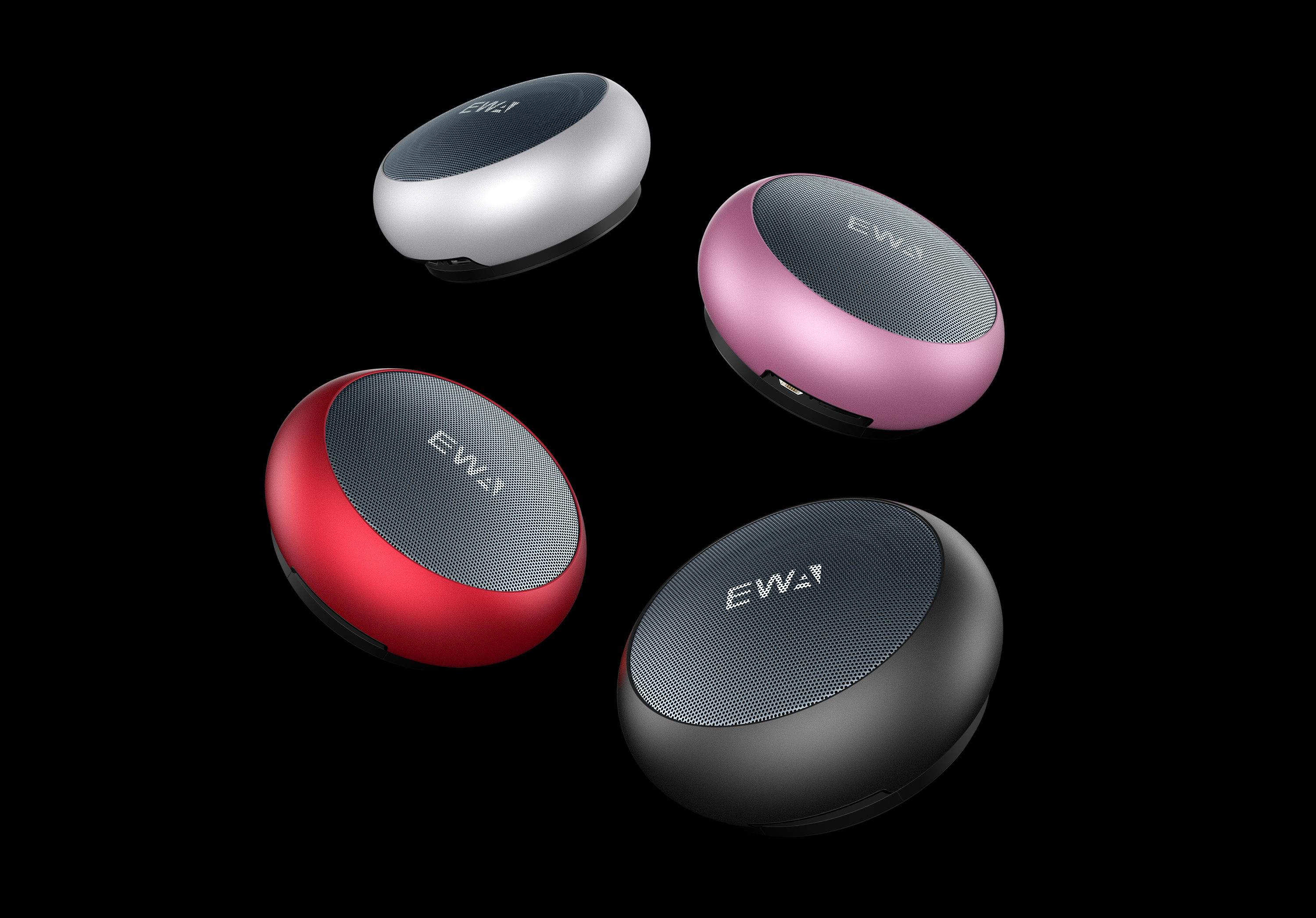 蓝牙小音箱建模渲染图