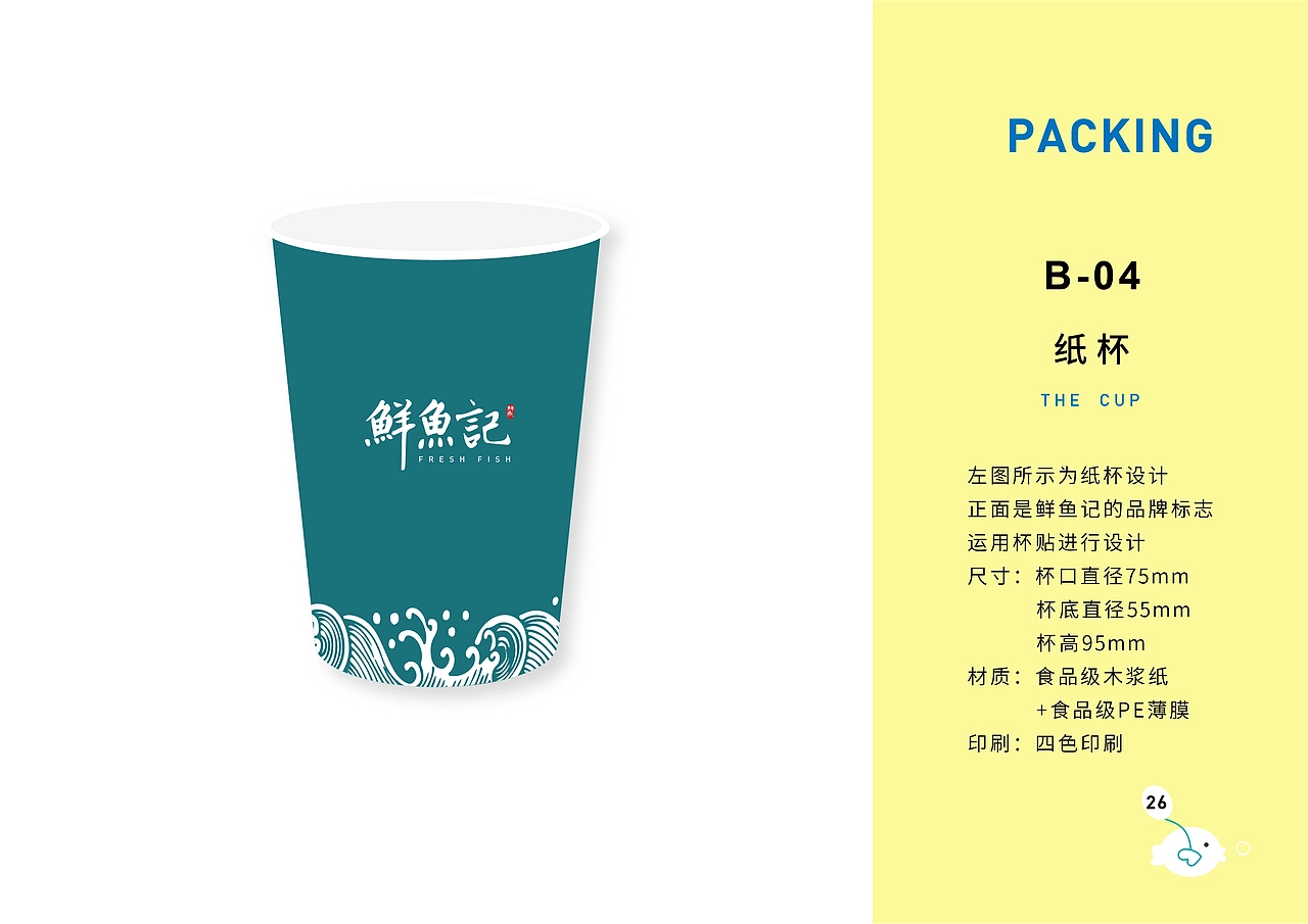 鲜鱼记VIS视觉识别手册。