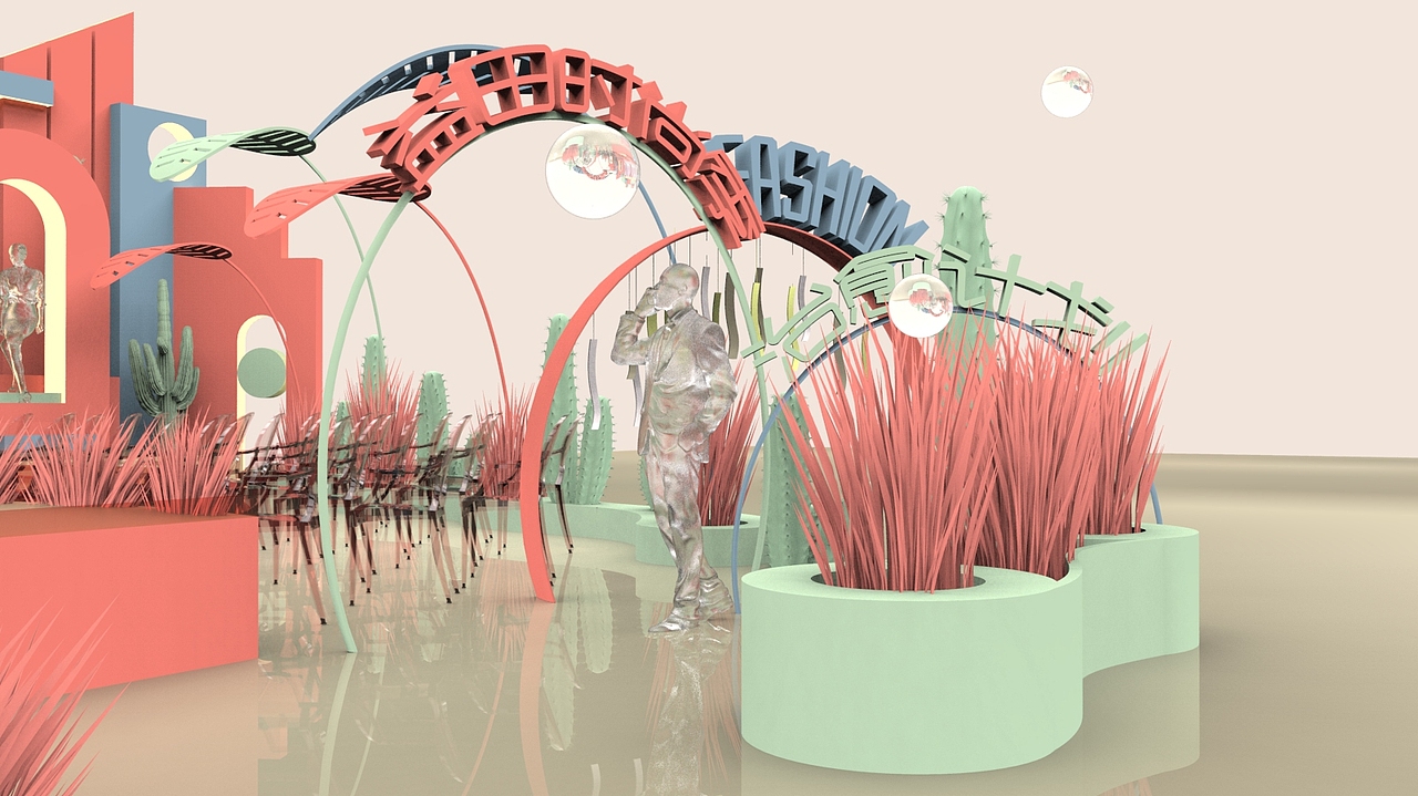 西班牙红墙La Muralla Roja舞台设计