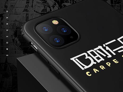 iPhone11手机壳详情页 磨砂防摔保护套 四角气囊 潮壳