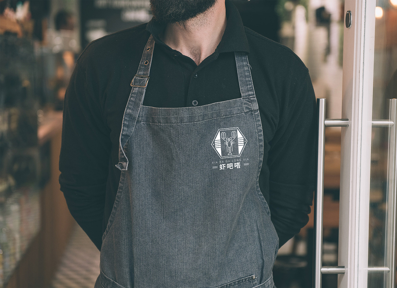 小龙虾餐厅logo设计