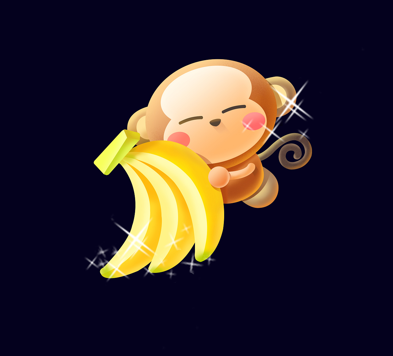 可爱的香蕉水果人物走在快乐的脸上。水果角色图标概念孤立。平面卡通风格的Premium Vector插画图片素材_ID:401371618-Veer图库
