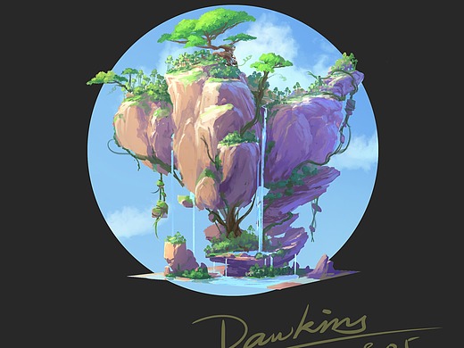 日式场景|插画|游戏原画|dawkins_原创作品-站酷zcool