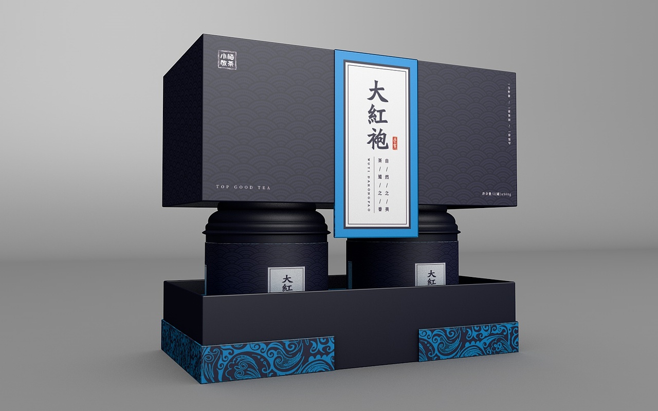 大红袍茶叶包装（图ZMTg2ODE5ODk2） - 包装 - 站酷设计师子夜寒原创素材 - 站酷ZCOOL