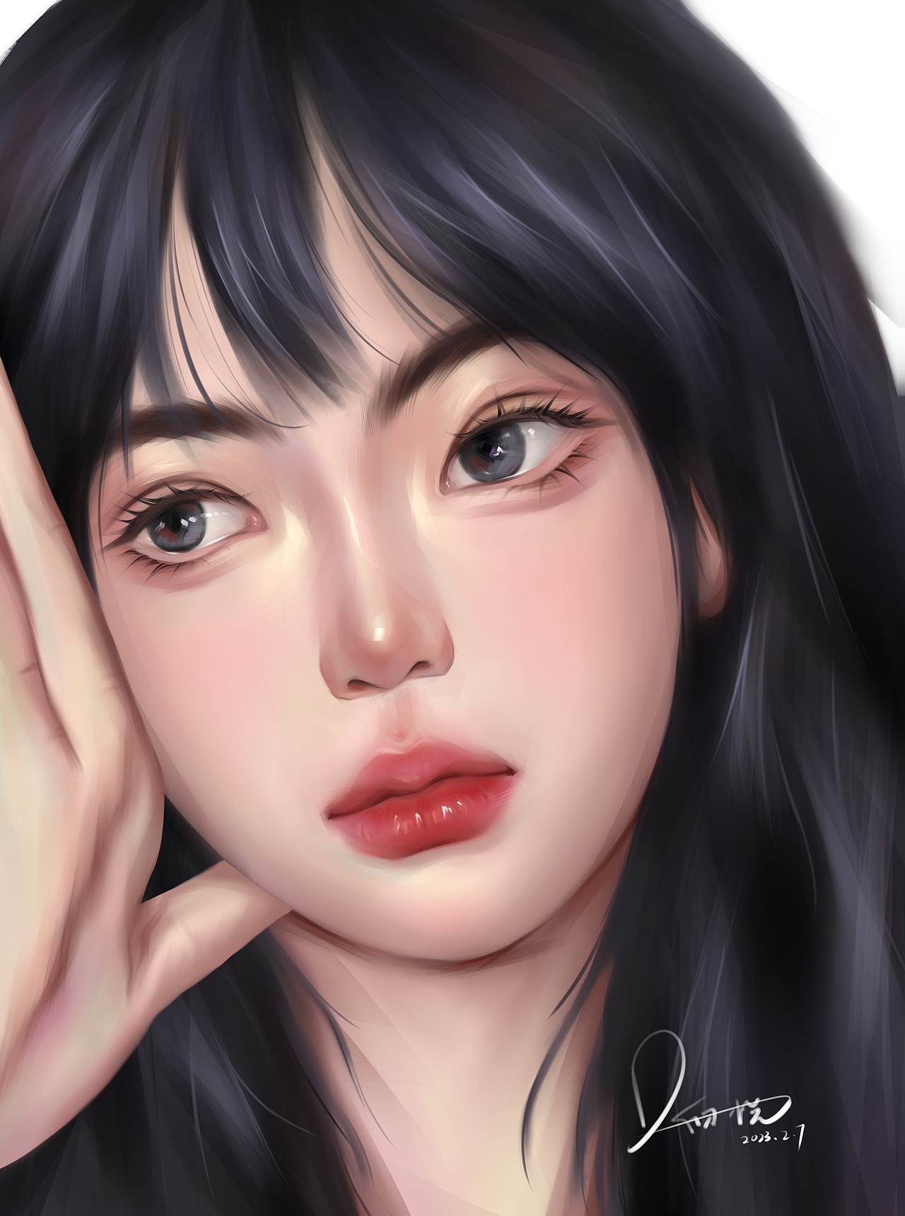 一些头像练习（图ZMzMyODczODY0） - 艺术插画 - 站酷设计师戴欣悦原创素材 - 站酷ZCOOL