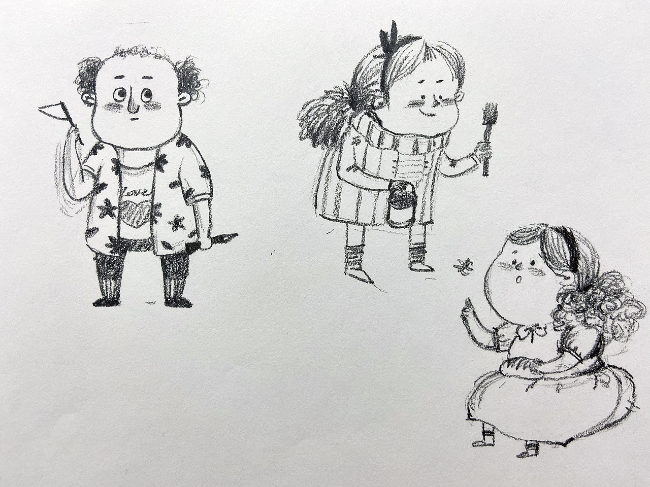 #十月起作品整理（图ZMTg1MTI2Njk2） - 儿童插画 - 站酷设计师羊子_原创素材 - 站酷ZCOOL