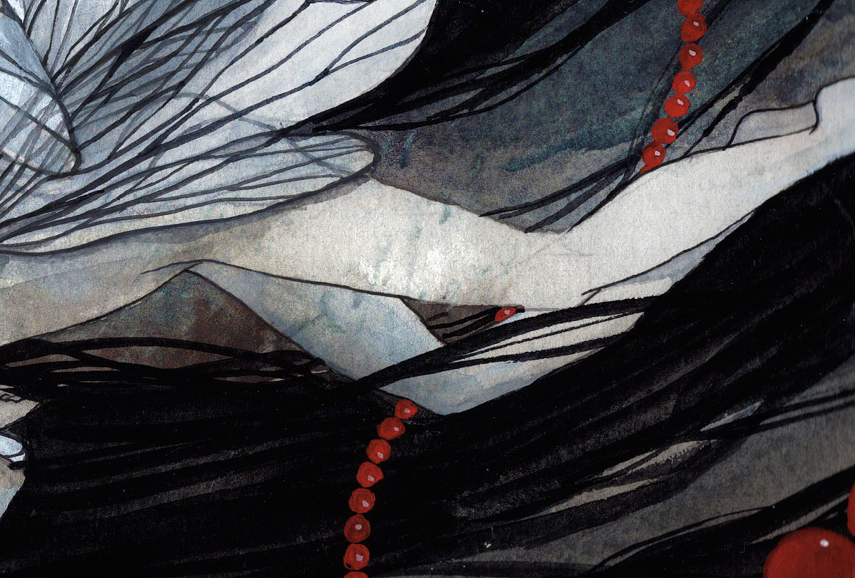《万灵录》卷一-—精怪篇-—青眼蜂（图ZMjAxODMzMDYw） - 创作习作 - 站酷设计师白术叔叔原创素材 - 站酷ZCOOL