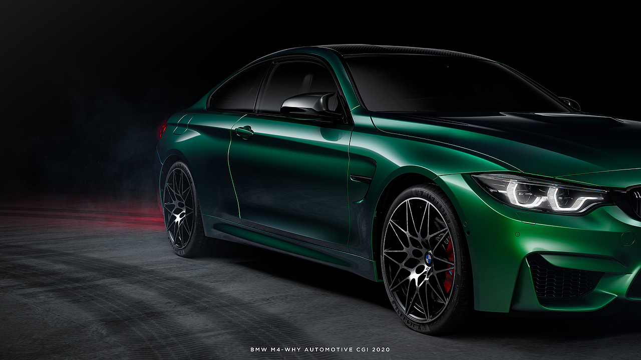 BMW M4渲染（图ZMjM3NTU0MTAw） - 机械/交通 - 站酷设计师吴浩岳原创素材 - 站酷ZCOOL