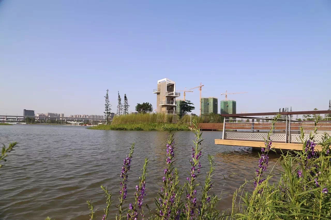 佛山三山文翰湖公园设计