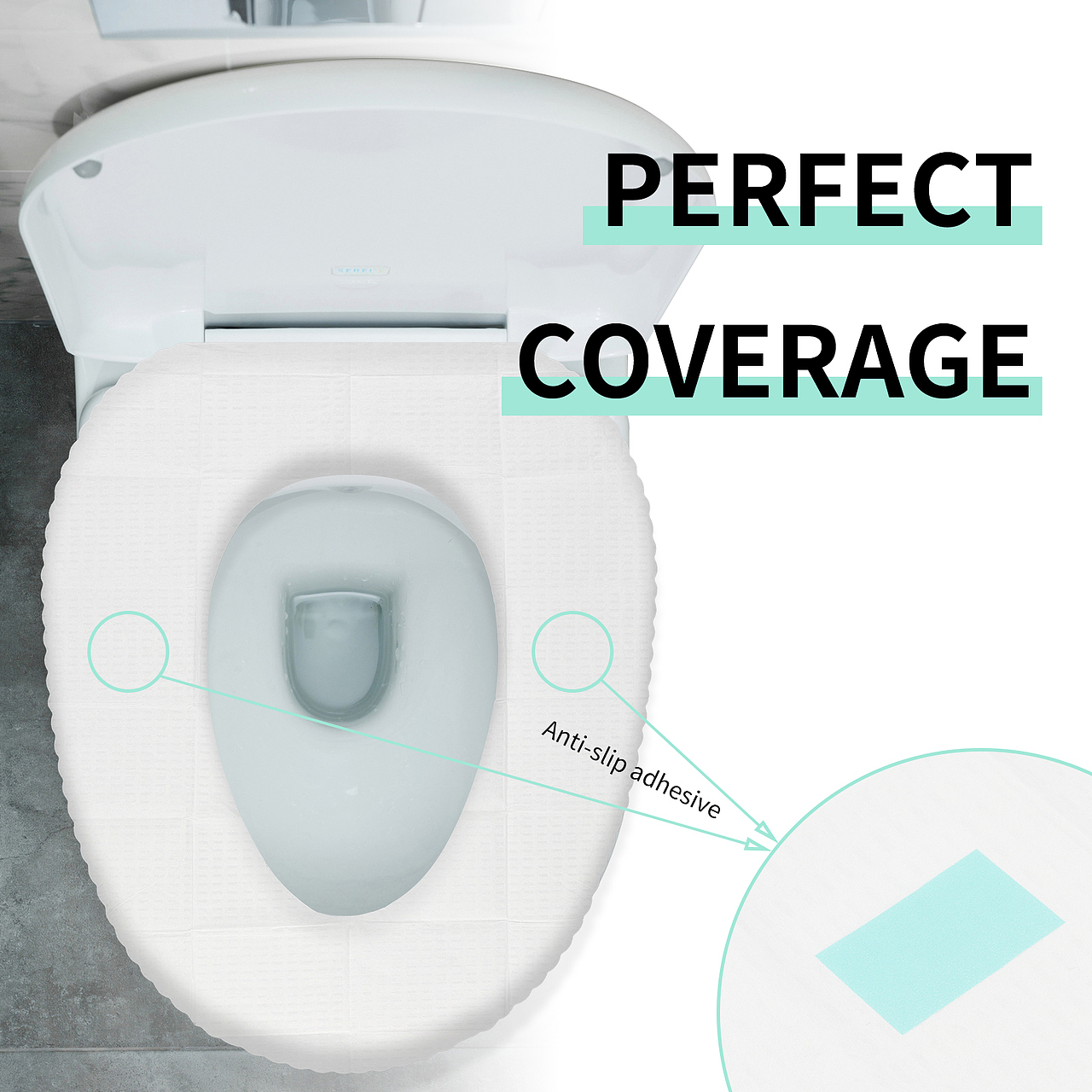 亚马逊主图A+ 一次性马桶垫