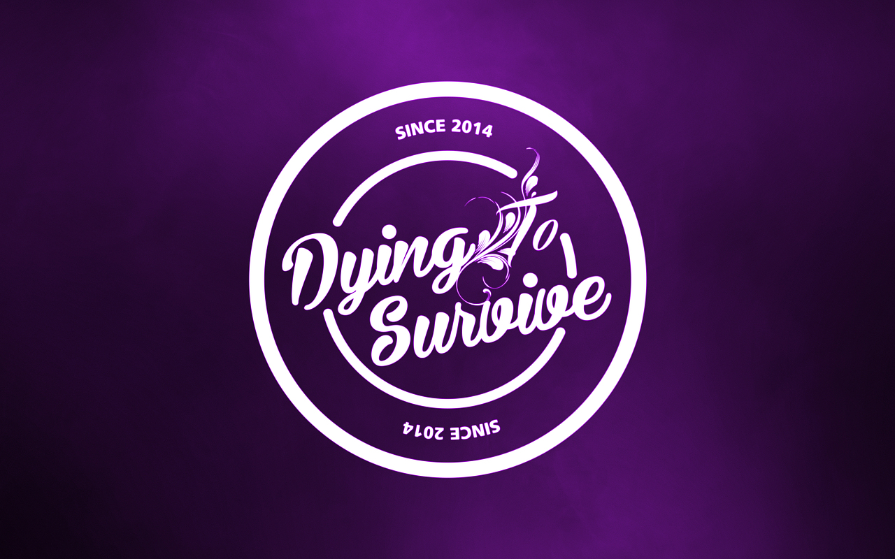 【dying to survive乐队】logo设计 by patrondeity