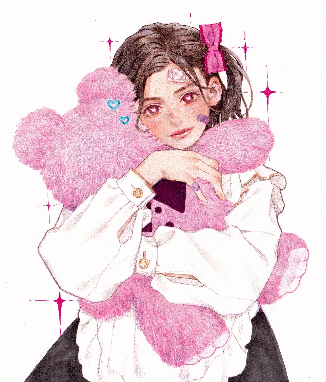 2020摸的一些女孩子（图ZMjQyNDk0MjEy） - 创作习作 - 站酷设计师猪快要没饭吃了原创素材 - 站酷ZCOOL