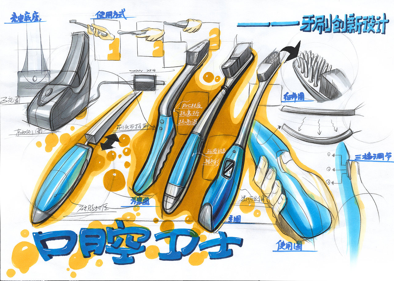 工业设计考研版面