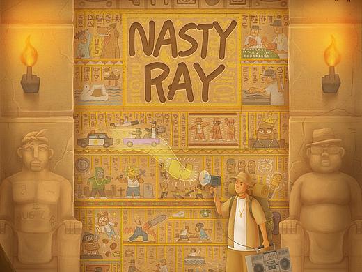Nasty Ray（个人主页-ZNDY5MTM4MDA=） - 商业插画 - 站酷设计师褔一原创素材 - 站酷ZCOOL