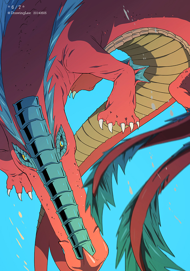 同人插图|七大魔王|插画|商业插画|青条子_原创作品-站酷zcool