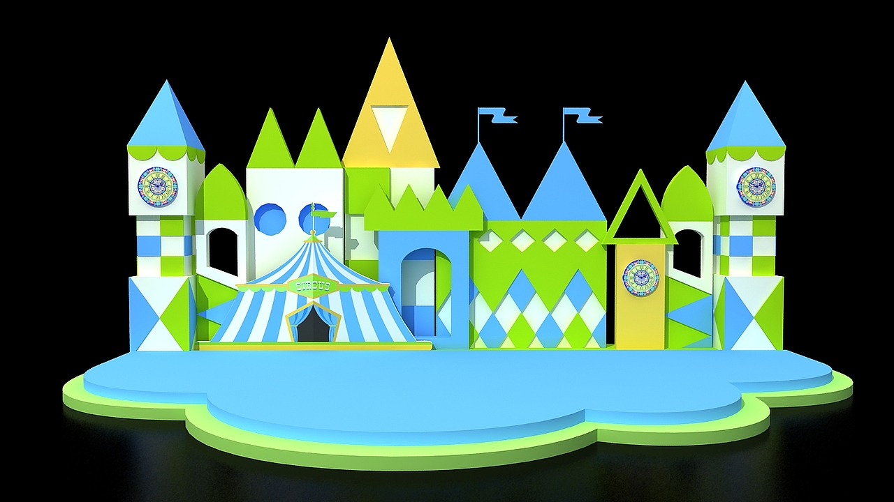 儿童舞台（图ZMTc1MzEwMTc2） - 建筑/空间 - 站酷设计师搬砖零零七原创素材 - 站酷ZCOOL