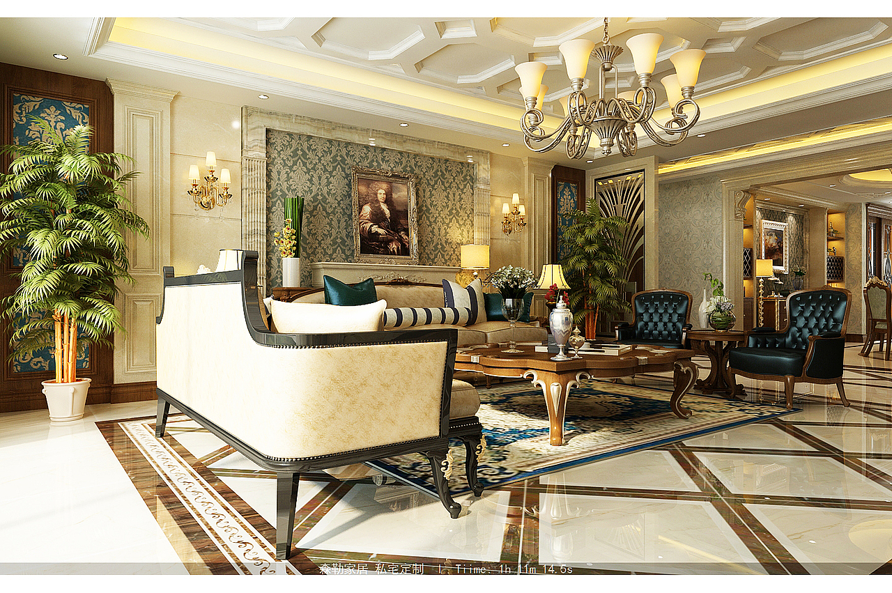 美式 優(yōu)雅（圖ZMzY3MDk2NDg=） - 家裝設(shè)計 - 站酷設(shè)計師說人話的咸魚原創(chuàng)素材 - 站酷ZCOOL