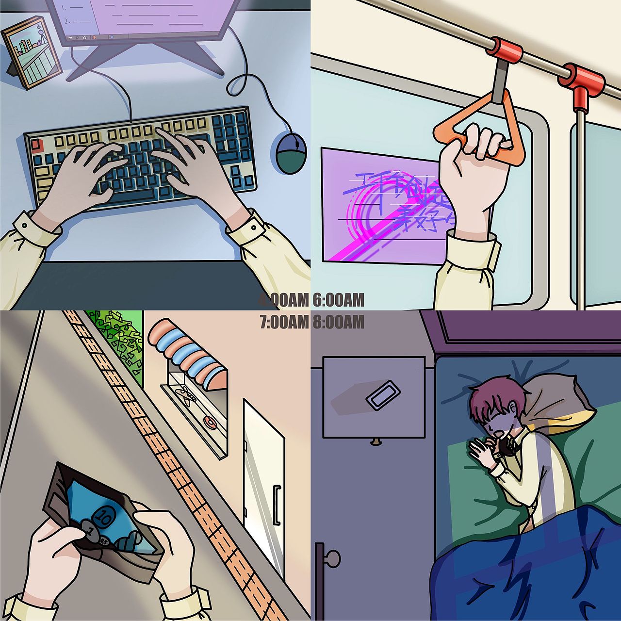 打工人的日常