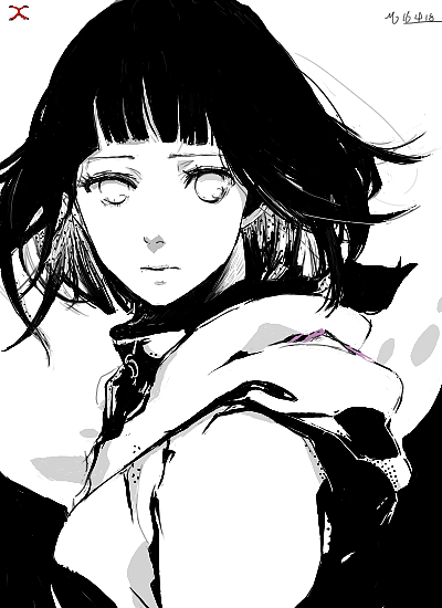 日向雏田（图ZNDY4OTk0OTI=） - 单幅漫画 - 站酷设计师Liopppp原创素材 - 站酷ZCOOL