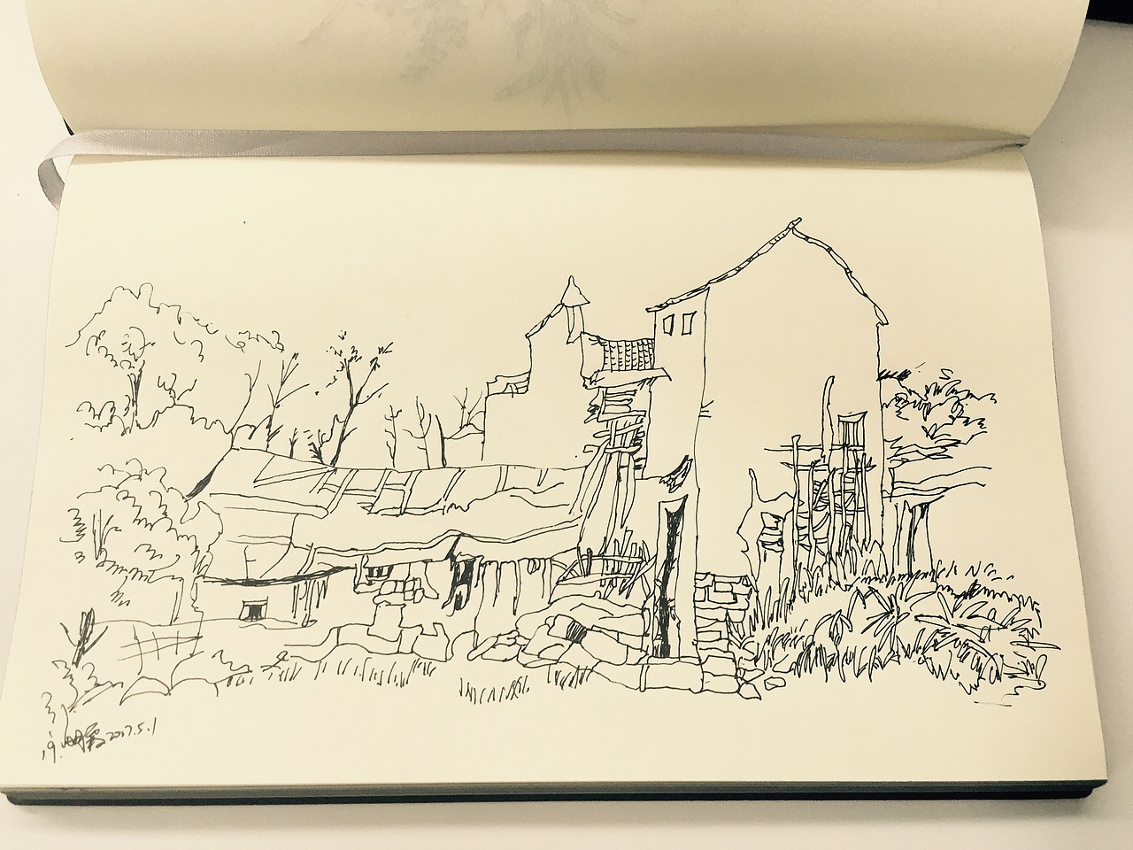 最近临摹的一些风景速写（图ZODQ0OTgxMDQ=） - 绘画 - 站酷设计师N香蕉蘑菇N原创素材 - 站酷ZCOOL