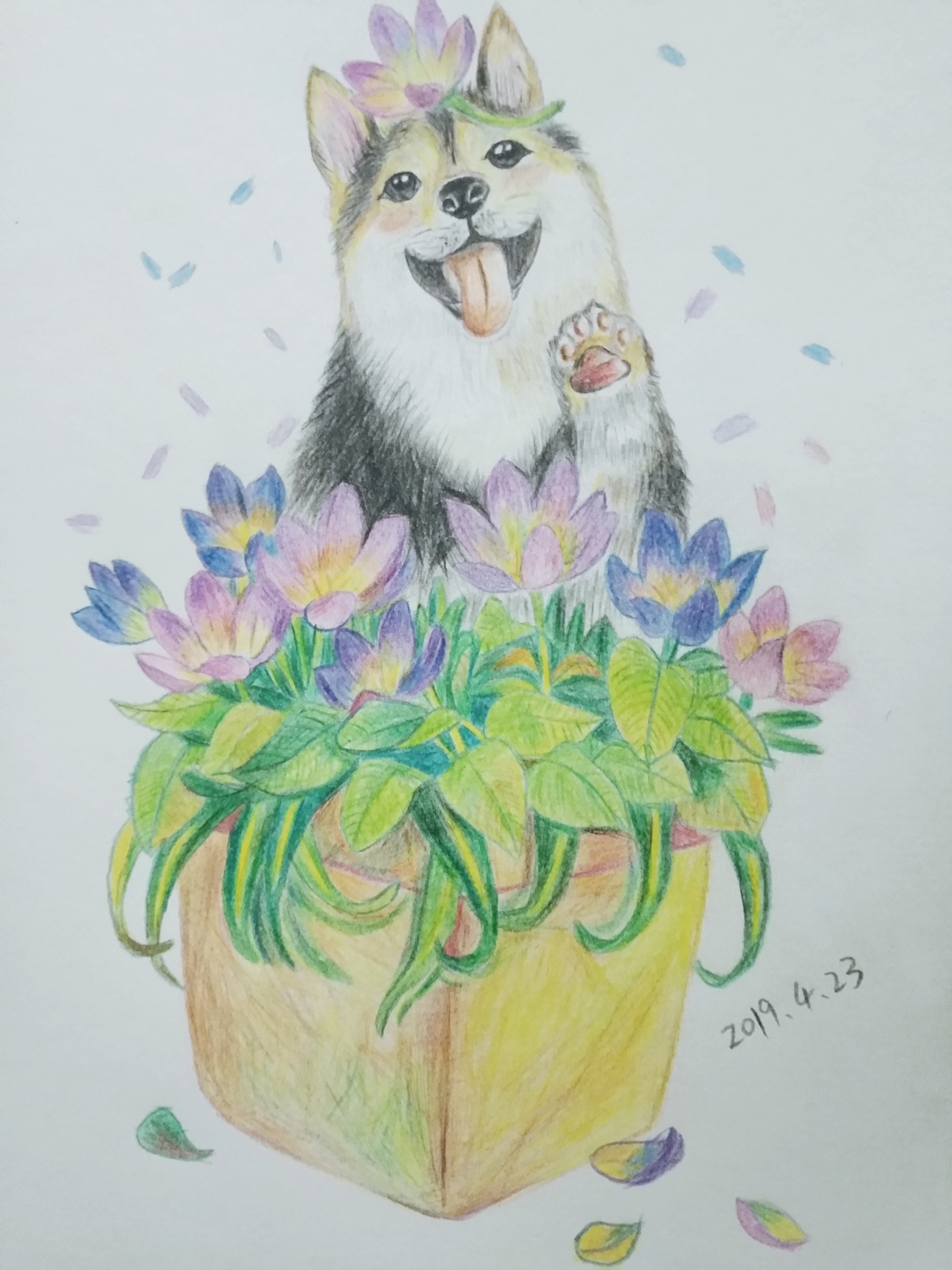 彩铅（图ZMTYyMzY0MTA0） - 艺术插画 - 站酷设计师三十日十月原创素材 - 站酷ZCOOL