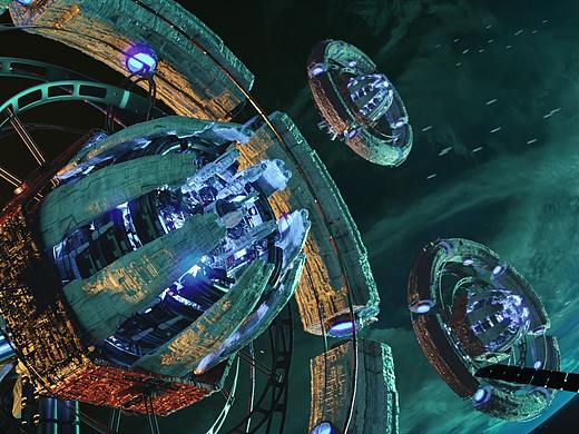 太空站 | CG场景