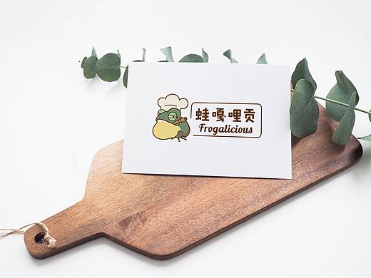 牛蛙料理logo设计