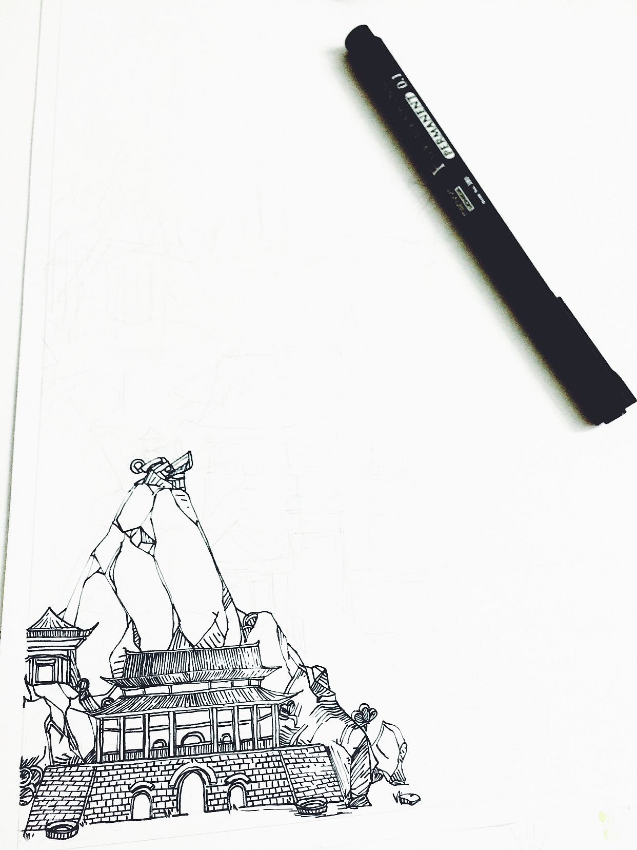 两岸丛山叠岭 你的城（图ZNjk1NjMxMzY=） - 创作习作 - 站酷设计师一DONGYANG原创素材 - 站酷ZCOOL