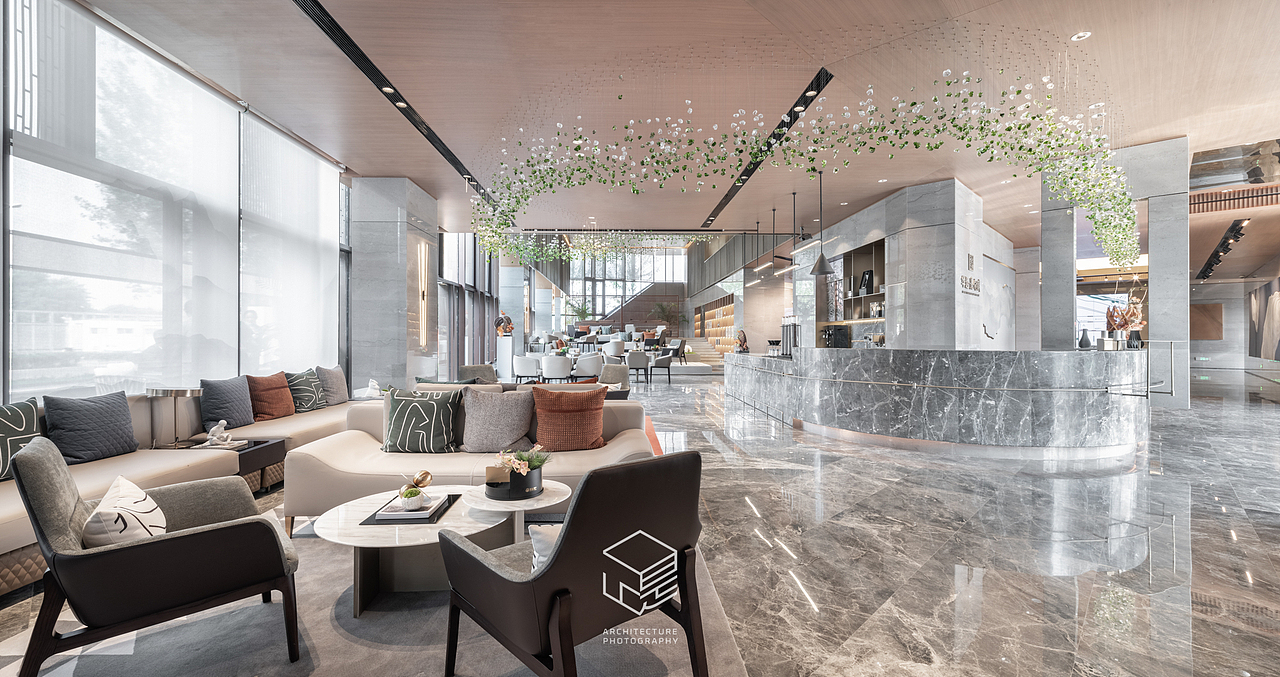 售楼部空间分享|石家庄华远.昆仑赋售楼部