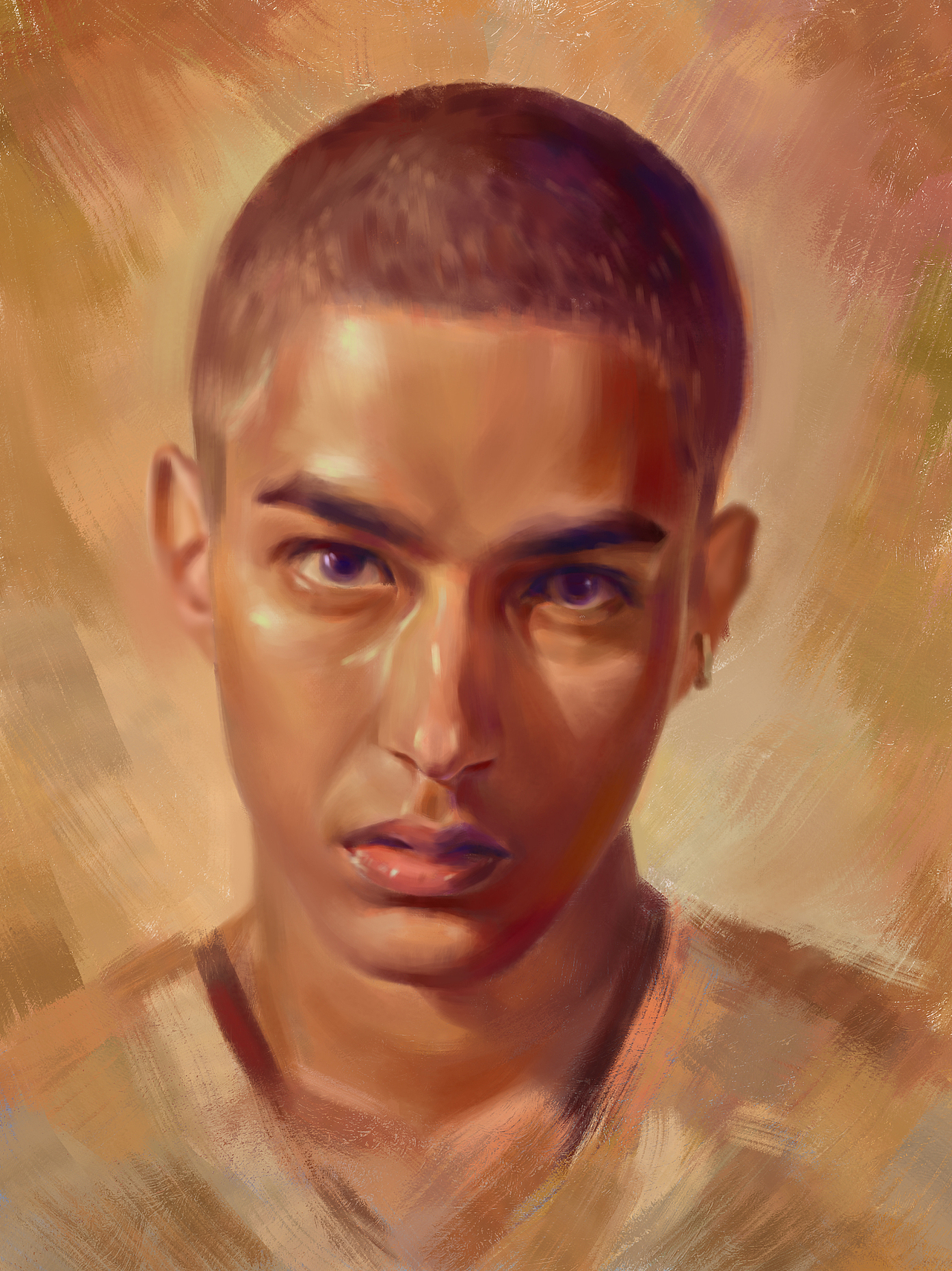 板绘厚涂米卡（图ZMjQ4MDE2Nzc2） - 创作习作 - 站酷设计师被拖延缠住的西弗原创素材 - 站酷ZCOOL