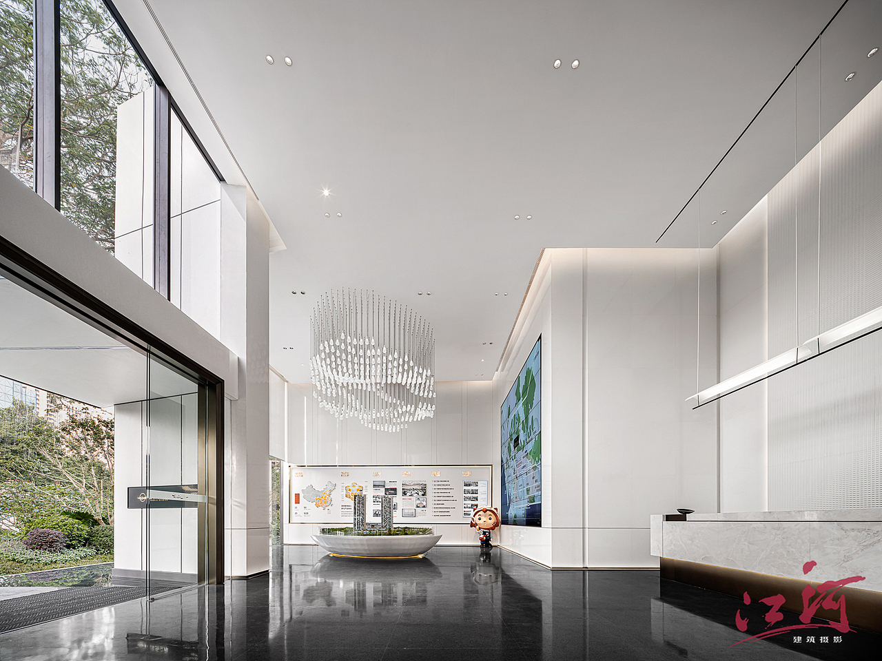 佳兆业凤鸣水岸售楼处|售楼处空间摄影|售楼处拍照