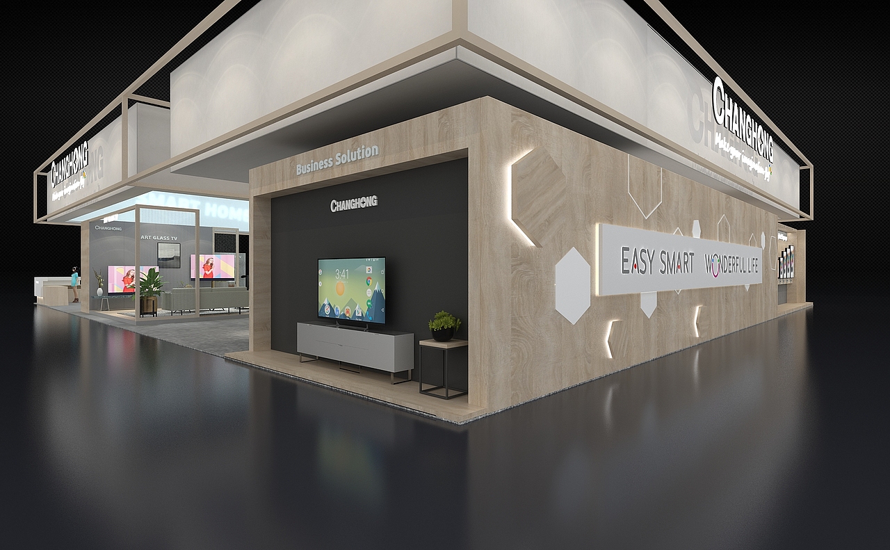 长虹CES（图ZMTYwMDgwOTE2） - 展陈设计 - 站酷设计师虚幻无名原创素材 - 站酷ZCOOL