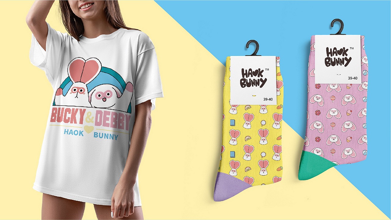 原创IP形象设计 | HAOK BUNNY（图ZMjY4MzQzMDQw） - IP形象 - 站酷设计师浩可时代原创素材 - 站酷ZCOOL