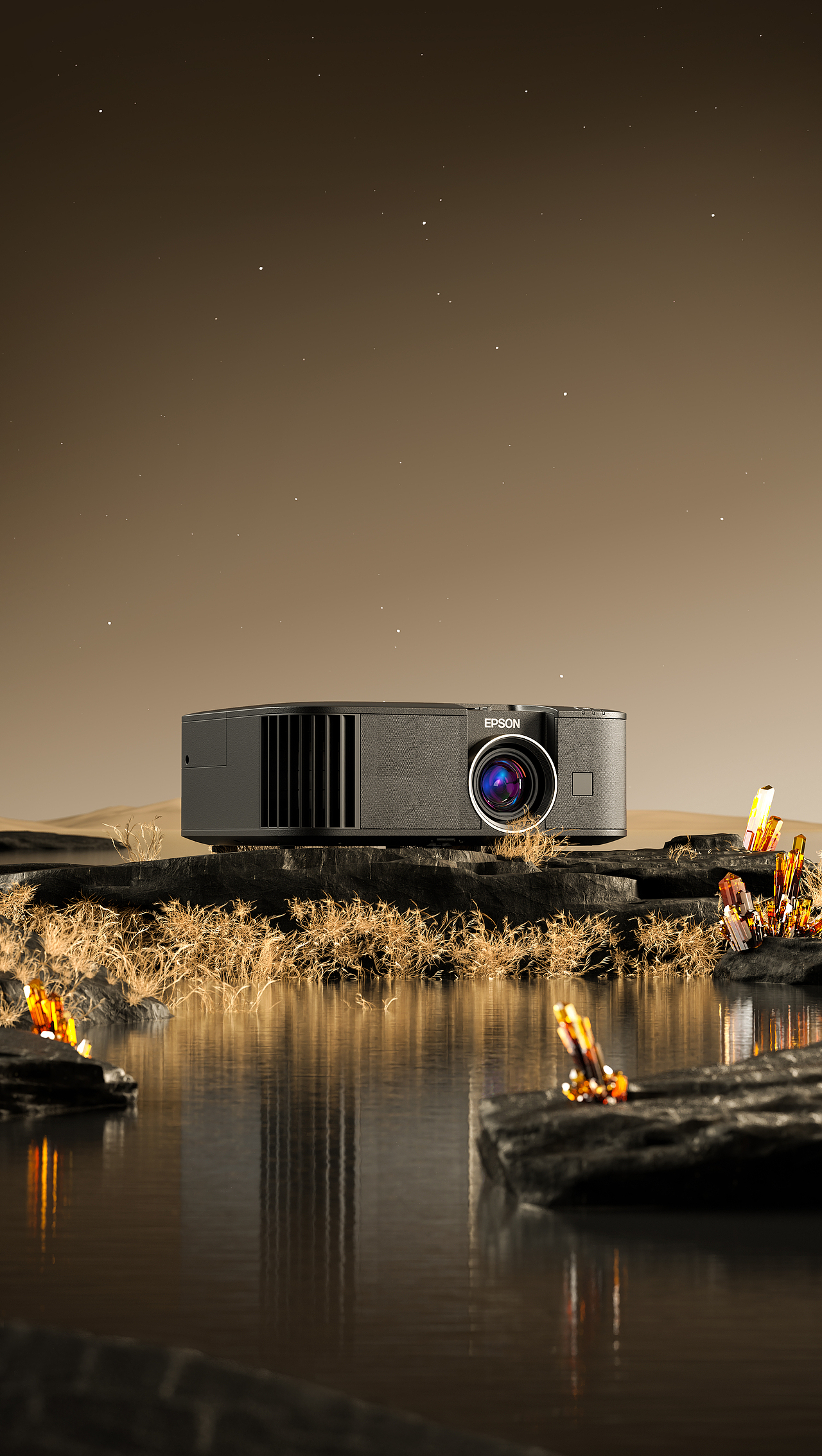 爱普生智能投影仪 | 视觉表现探索 | 场景渲染节选（图ZMzI1OTc2NjU2） - 产品 - 站酷设计师小明_视觉设计原创素材 - 站酷ZCOOL