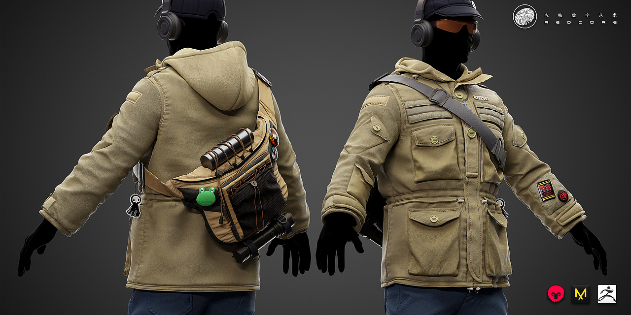 【赤核第十期】布料解算专项训练作品展示-第四弹