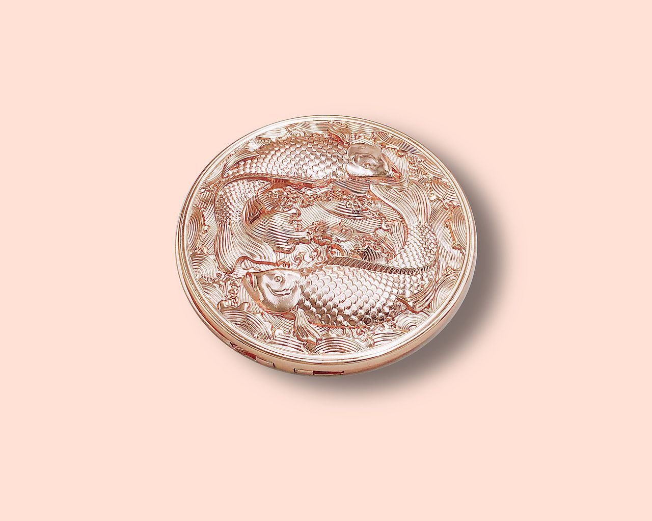 双鱼铜镜甘肃文创博物馆文创景区衍生品创意礼品