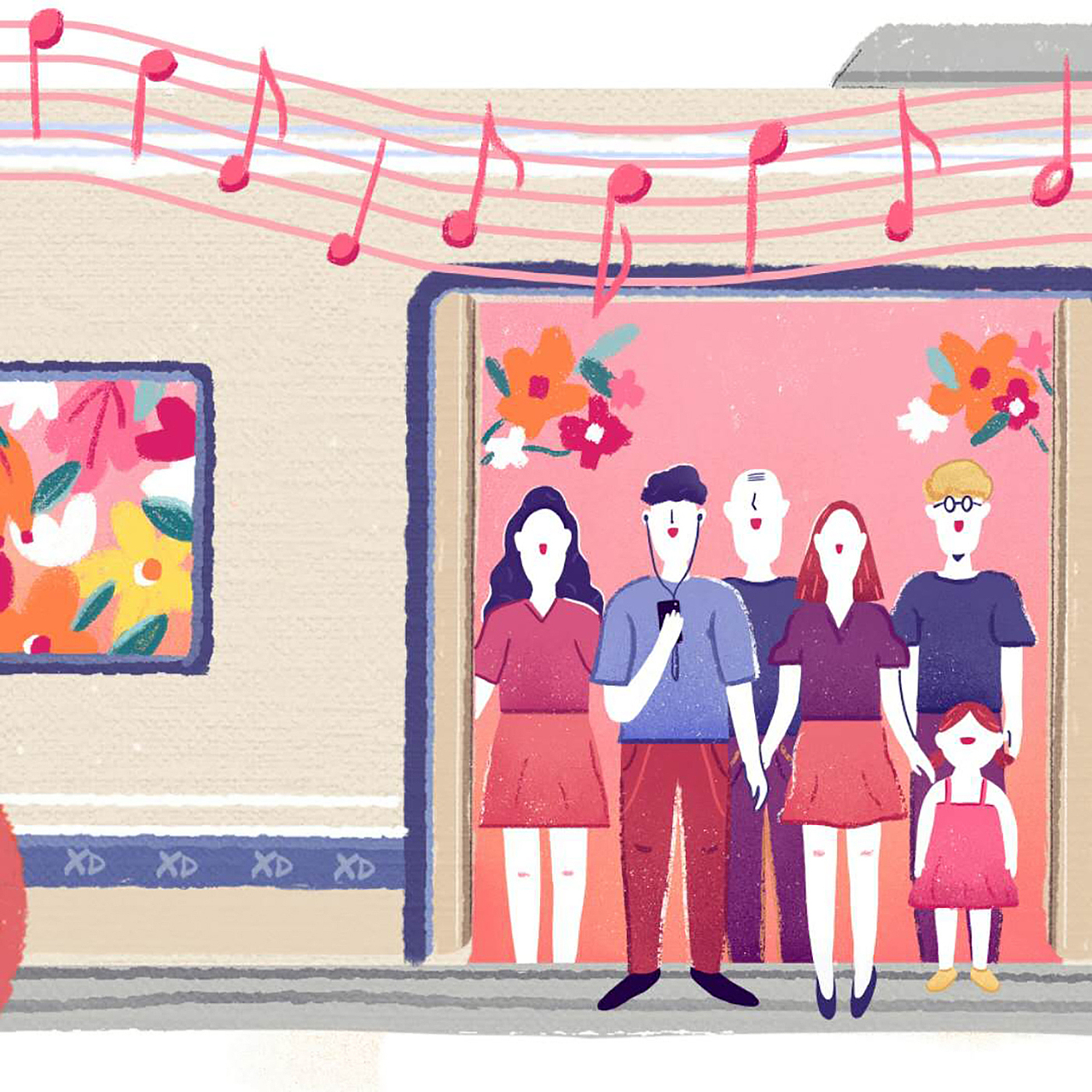 地铁百态（图ZMTMwMzQyMjIw） - 创作习作 - 站酷设计师_TPT_原创素材 - 站酷ZCOOL