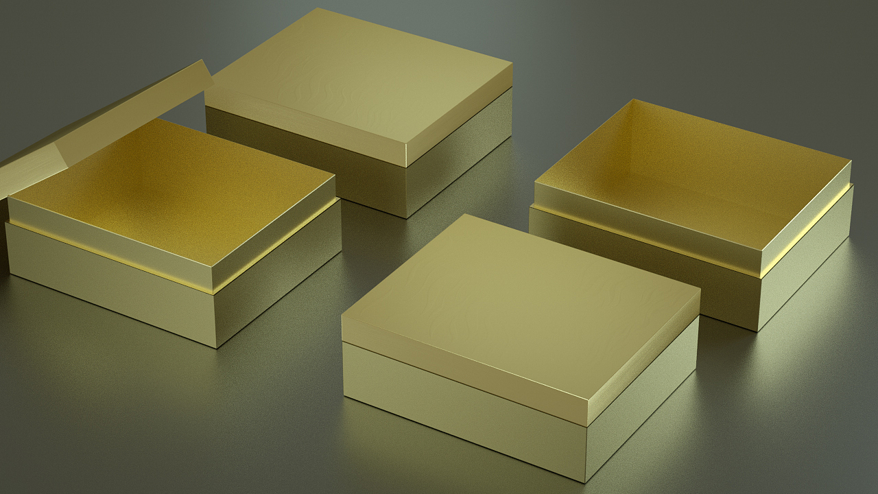 c4d鞋盒练习|平面|包装|eisonzhu_原创作品-站酷zcool