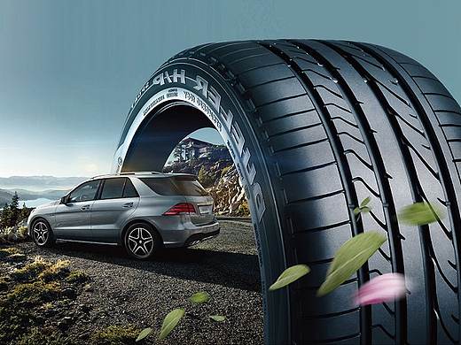 梅赛德斯奔驰-仁孚中国轮胎保障计划-主视觉设计