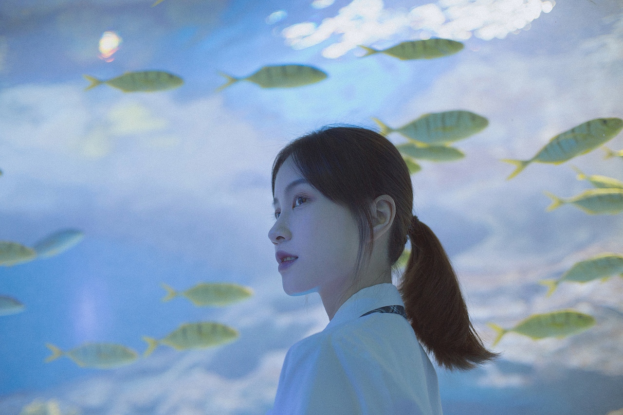 听见海的声音（图ZMTQyMzA5NDI0） - 人像摄影 - 站酷设计师y米术原创素材 - 站酷ZCOOL