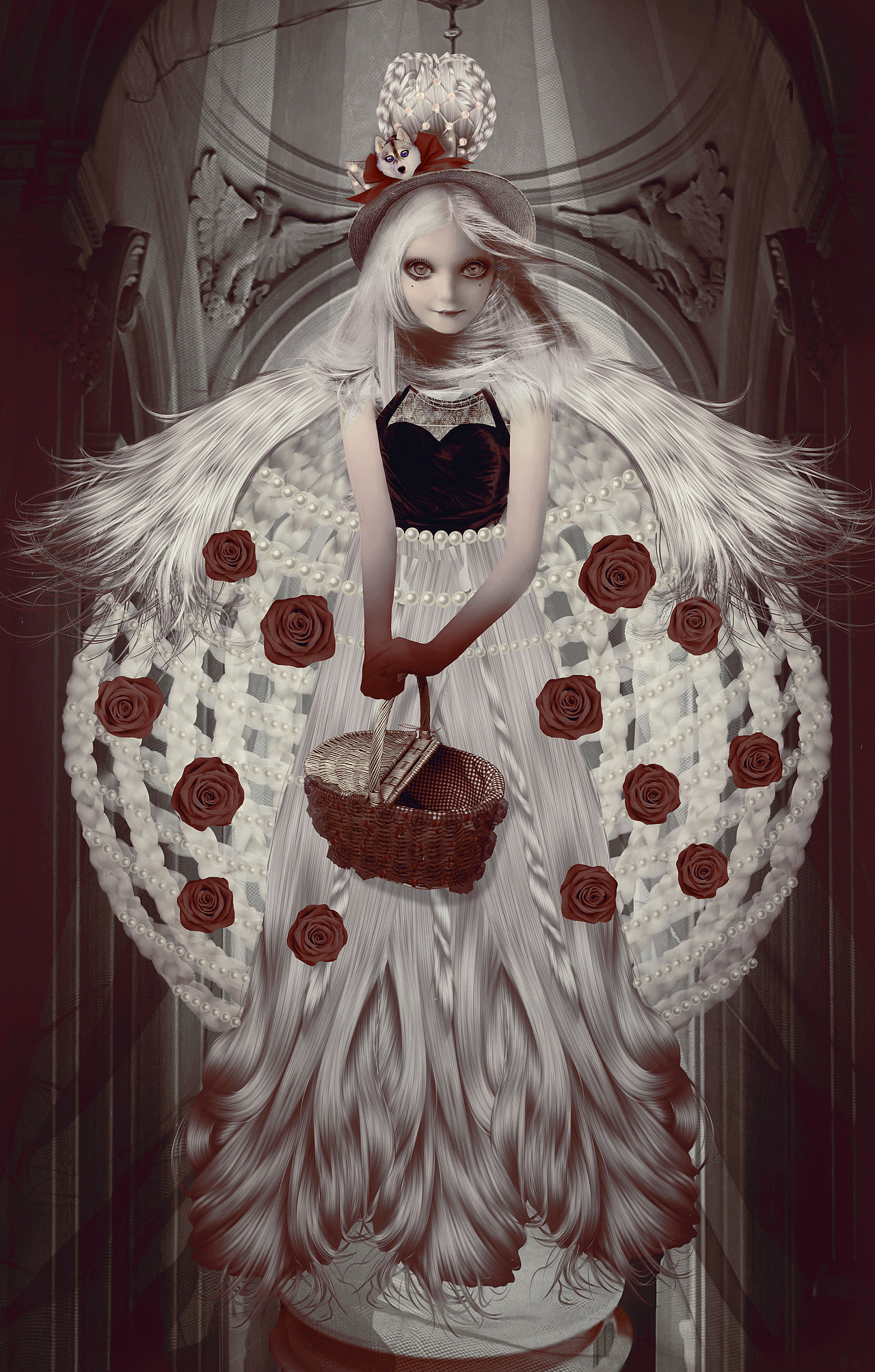 童话系列10.15（图ZOTk3NjgwNDA=） - 艺术插画 - 站酷设计师虾仁插画指南原创素材 - 站酷ZCOOL