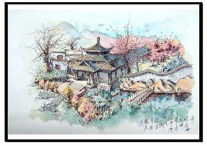 钢笔速写（图ZMjM4ODE0NTI=） - 绘画 - 站酷设计师艺帮设计原创素材 - 站酷ZCOOL