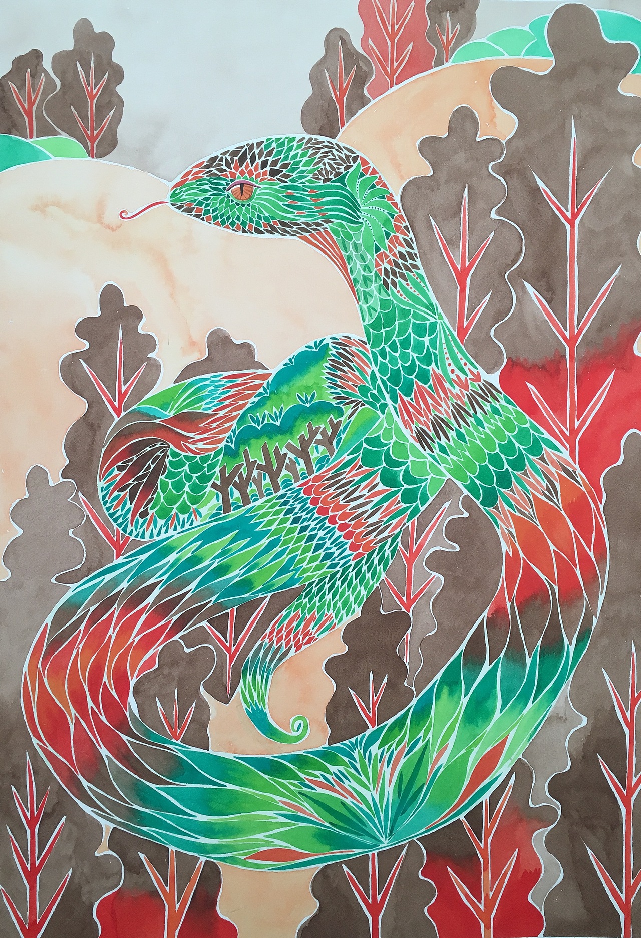 小白画十二生肖（图ZNjcwOTA4MjA=） - 艺术插画 - 站酷设计师李小白的土豆原创素材 - 站酷ZCOOL
