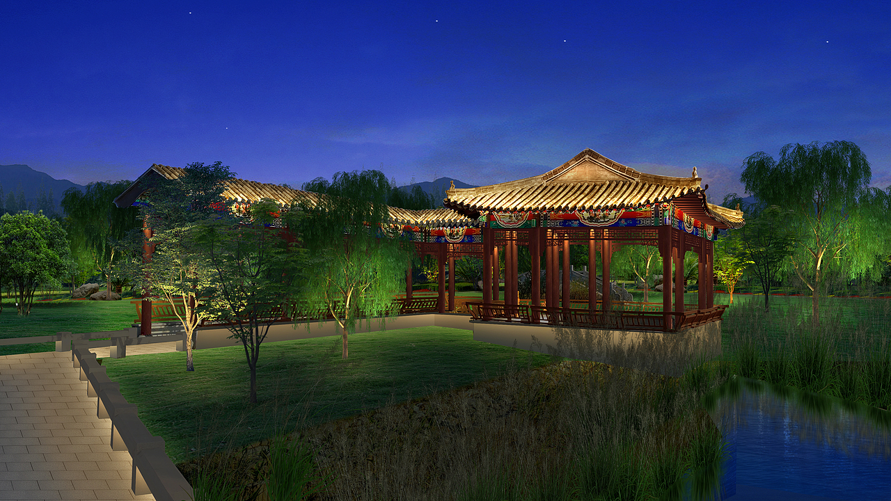 照明设计（图ZMTk5NjkyNjEy） - 景观设计 - 站酷设计师鼎立照明设计原创素材 - 站酷ZCOOL