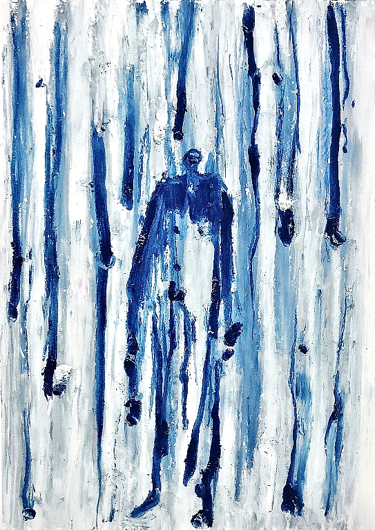 - 油画棒系列「伤心」