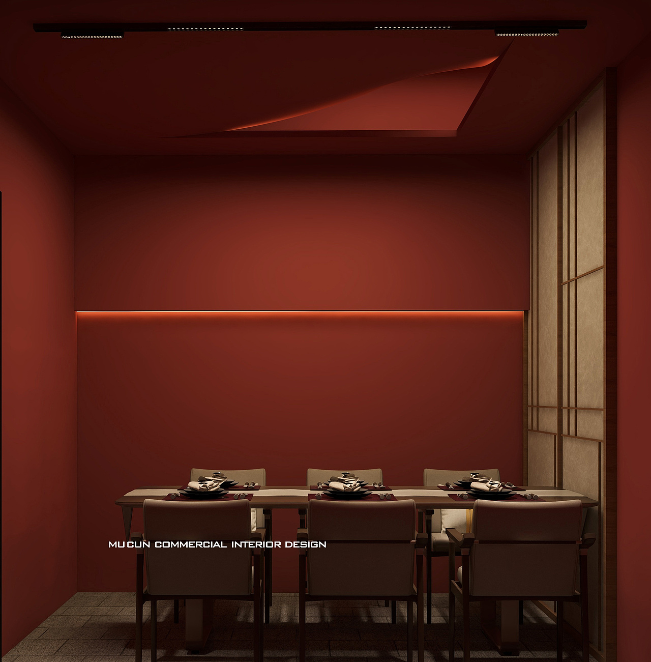 镇江300平蟹黄汤包展厅装修设计